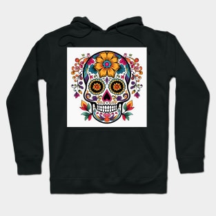 Day of the Dead Sugar Skull 23 Hoodie